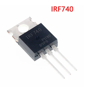 10 шт./лот IRF740 IRF740PBF MOSFET N-Chan 400V 10 Amp TO-220 Триодный транзистор новый