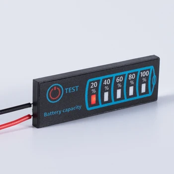18650 Литий-ионный Lipo Литий 5-30 В Свинцово-кислотный Индикатор уровня заряда батареи Тестер Измеритель емкости модуля ЖК-дисплея Измеритель напряжения