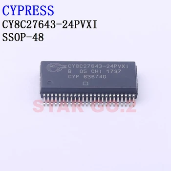 1PCSx CY8C27643-24PVXI микроконтроллер SSOP-48 CYPRESS