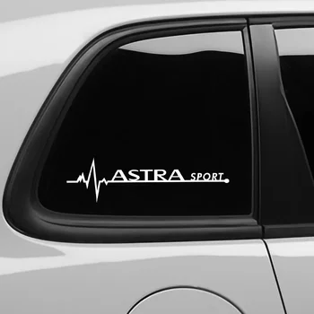 2 шт. Виниловые Светоотражающие наклейки для украшения боковых окон кузова автомобиля, наклейки для стайлинга автомобилей Opel Astra j h g k Insignia Corsa d Vectra c