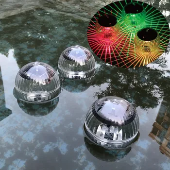 2021 Новый Открытый Плавающий Подводный Шаровой светильник на солнечной энергии, Меняющий цвет, Ночной светильник для вечеринки у бассейна во дворе, Пруд, Сад