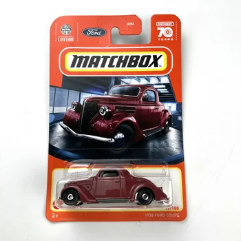 2023 Автомобили в спичечных коробках, 1936 FORD COUPE 1/64, коллекционная модель автомобиля, отлитая под давлением, игрушечные транспортные средства