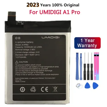 2023 Года 100% Оригинальный Аккумулятор A1 Pro Для UMIDIGI A1 Pro A1pro 3150mAh Smart Mobile Phone Battery Аккумуляторы Batteria + Инструменты