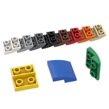 32803 Наклонные, Изогнутые Перевернутые Кирпичики размером 2 x 2 Точки, Совместимые с Детскими Техническими Строительными блоками lego 32803 
