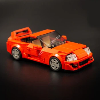 359ШТ MOC Speed Champions 1990-х, модель суперспорткара, Строительные блоки, Технологические кирпичи, Творческая сборка своими руками, Детские игрушки, Подарки