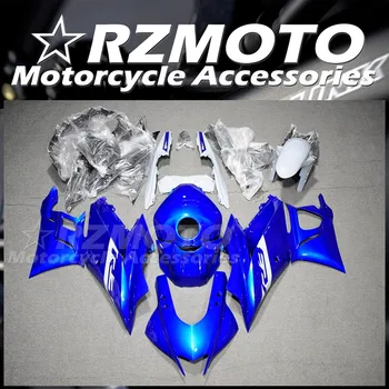 4Gifts Новый Комплект Обтекателей для мотоциклов ABS, Пригодный Для YAMAHA YZF-R3 R25 2019 2020 2021 2022 19 20 21 22 23 Комплект кузова На Заказ Синего Цвета