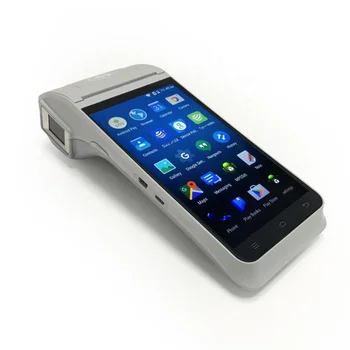 5,5-дюймовый ручной POS-принтер с 4G Wifi, Bluetooth, NFC принтер, камера, отпечаток пальца
