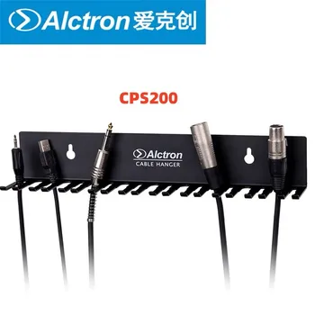 Alctron CPS200 Настенная вешалка для кабелей, полка для управления аудиокабелями 4 разных размеров для студии и рабочего места