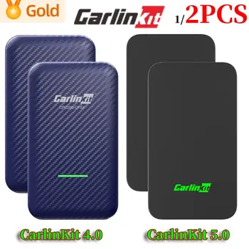 Carlinkit 5.0 4.0 Беспроводной CarPlay Android Auto Adapter Bluetooth Car Play AI Smart Автомобильные Системы для Автомобильного Мультимедийного Видеоплеера