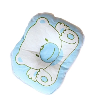 Cartton Bear Мягкий Младенец Новорожденный Малыш Хлопчатобумажная Подушка Для поддержки Бокового Сна Anti Roll
