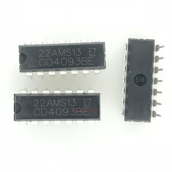 CD4093BE CD4093 DIP-14 с прямым вводом Schmidt 2 input NAND CMOS logic IC