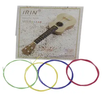 IRIN 4 шт Цветные нейлоновые Струны для Гавайской гитары, набор гитарных струн, детали 0,56 мм, 0,71 мм, 0,81 мм, 0,56 мм