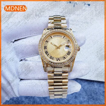MDNEN женские автоматические часы 904 из нержавеющей стали 36 мм-RLX