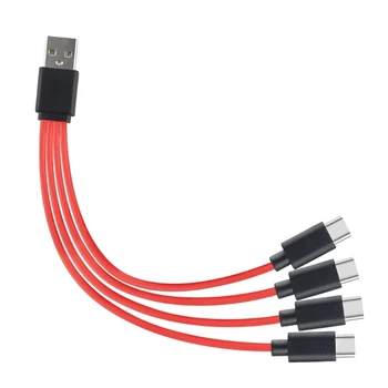 OFBK 4 в 1 Преобразует USB-кабель Type-C для ноутбука, планшета, шнура, провода, адаптера для зарядки 5 В