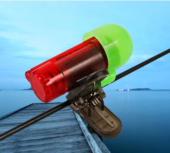 Автоматическая интеллектуальная морская сигнализация, Светящаяся Морская сигнализация для рыбалки, Водонепроницаемый чувствительный колокольчик, датчик сигнала ночной рыбалки
