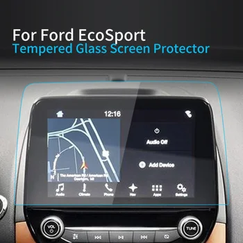 Автомобильные наклейки, протектор экрана для Ford EcoSpoort 23, дисплей навигатора, Защитная пленка из закаленного стекла, автомобильные аксессуары для транспортных средств