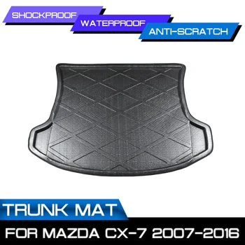 Автомобильный коврик для Mazda CX-7 2007 2008 2009 2010 2011 2012-2016 Защита заднего багажника от грязи
