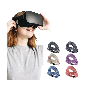 Аксессуары для Oculus Quest 2, VR Маска для глаз, Дышащая защитная повязка, гарнитура виртуальной реальности для Quest 2, оранжевый