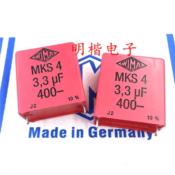 Бесплатная доставка 2шт/5шт WIMA Германия конденсатор MKS4 400V 3.3МКФ 400V335 3U3 P = 27.5 мм