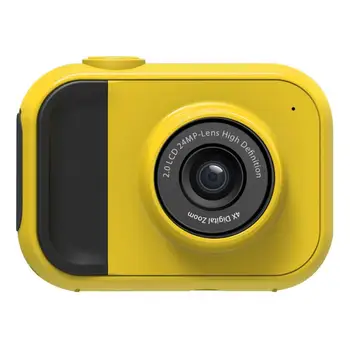 Детская фотокамера Портативная цифровая видеокамера Full HD 1080P с 4-кратным зумом Детская камера Детская камера Водонепроницаемая детская