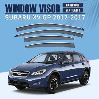 Для Subaru XV Crosstrek GP GT 2012-2023 Пластиковый Оконный Козырек Вентиляционные Шторы Защита От Солнца И Дождя Для Subaru XV Crosstrek GP GT