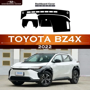 Для Toyota BZ4X 2022 Приборная панель автомобиля Избегайте подсветки приборной платформы, крышка стола, кожаный противоскользящий коврик для приборной панели, Аксессуары