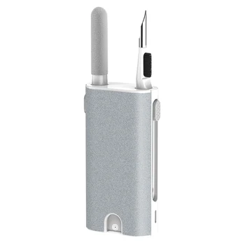 Инструменты для чистки экрана телефона 5 в 1 с отверстием для распыления Портативная ручка для чистки наушников Многофункциональные аксессуары для Airpods 3