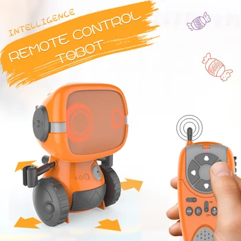 Интеллектуальная игрушка-робот с дистанционным управлением, танцующая, программирующая голосовые диалоги, изменяющая голос, игрушки-головоломки для детей раннего возраста