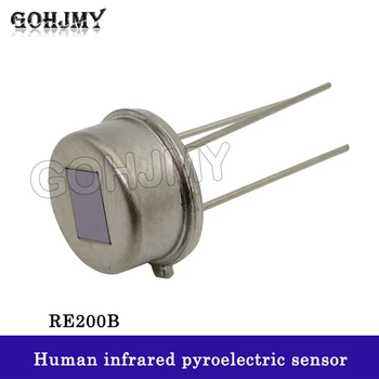 Инфракрасный пироэлектрический датчик человека 5ШТ RE200B индукционный переключатель человеческого тела инфракрасный зонд человеческого тела