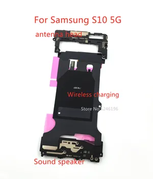 Комплект Ремонтных Принадлежностей Из трех частей Для Samsung Galaxy S10 5G SM-G977 G977F Плата Беспроводной Зарядки Звуковой Динамик Антенная Головка