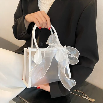 Матовые прозрачные сумки-мессенджеры из ПВХ-полиуретана, повседневная женская сумка с застежкой-молнией, портативные ленты, универсальный дизайн Bolsa