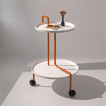 Минималистичный современный съемный журнальный столик, креативные приставные столики для гостиной, мебель для дома, креативный диван-боковик
