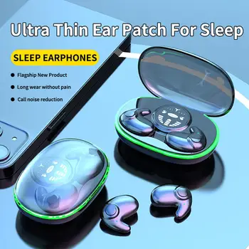Невидимые беспроводные наушники для сна TWS Bluetooth Скрытые спортивные наушники с шумоподавлением Водонепроницаемые наушники S1E3
