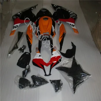 Обтекатель из АБС-пластика для Honda CBR600RR F5 2009-2012 CBR600RR F5 09-12 оранжевый, красный, черный, белый Мотоциклетный Обтекатель