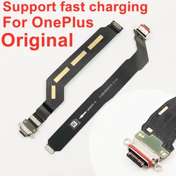 Оригинальный Гибкий Кабель Для Зарядки через USB Для OnePlus Nord 2 5G 7 7T 8 8T 9 Pro USB Зарядное Устройство Разъем Док-станции Со Всеми Функциями