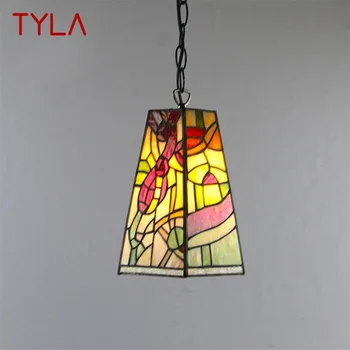 Подвесной светильник в стиле ретро TYLA, Современная светодиодная лампа, Креативные светильники, декоративные для домашней Столовой