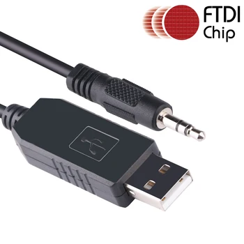 Последовательный USB-Кабель для Спутникового Ресивера FreeSAT V8 Super Freesat IPTV Decoder Upgrade Flash 3,5 ММ Audui Jack AJ RS232