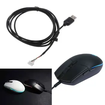 Прочный USB-кабель для мыши, линии для мыши Logitech G102 G PRO, проводной кабель для мыши, прямая поставка