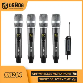 Ручной беспроводной микрофон УВЧ DGNOG MK204