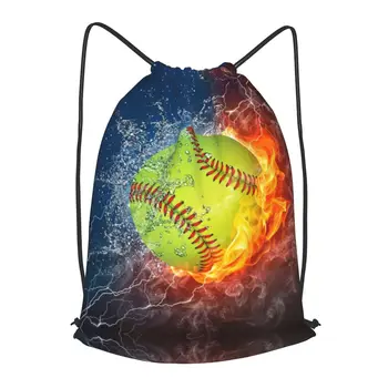 Рюкзак для софтбола с завязками Fire Ice для мужчин, спортивная сумка для занятий в тренажерном зале, рюкзак для йоги для женщин
