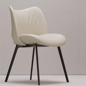 Складные Обеденные стулья для спальни, Дизайнерские Роскошные Винтажные Обеденные стулья, Минималистичная Мебель для дома Silla Comedor YQ50DC