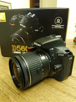 Совершенно Новая оригинальная цифровая зеркальная камера Nikon D5600 + AF-P 18-55 мм