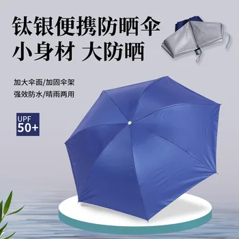 Солнцезащитный УФ-зонт umbrella двойного назначения