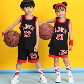 спортивная одежда из детской баскетбольной майки на заказ Детские пустые баскетбольные комплекты из джерси для мальчиков и девочек Тренировочная баскетбольная одежда