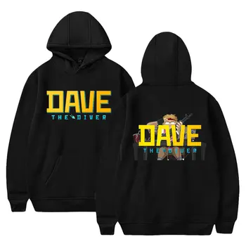 Толстовка Dave The Diver 2023 Новая игра, уличная одежда с длинным рукавом, женская мужская толстовка с капюшоном, уличная одежда в стиле харадзюку, забавная одежда