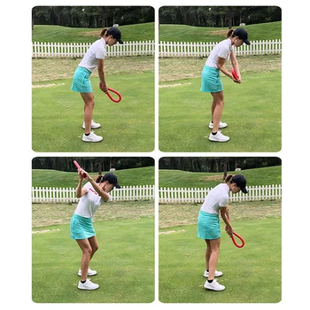 Тренировочный инструмент Golf Swing s Golf Swing Aid Оборудование для тренировки гольфа, улучшающее жесты Легкий и прочный для начинающих