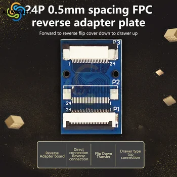 Удлинительный разъем с шагом 0,5 мм от 24 контактов до 24 контактов для удлинения кабеля FFC FPC на жестком диске Zip