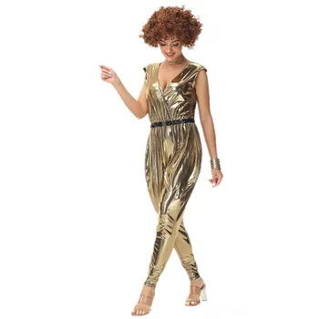 Хэллоуин, женский винтажный костюм хиппи 60-х 70-х, карнавальная вечеринка, ретро-дискотека, Музыкальный фестиваль, косплей, маскарадный костюм