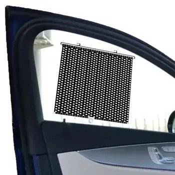 Шторка на окно автомобиля Выдвижные солнцезащитные козырьки на боковое стекло Солнцезащитный козырек для защиты автомобиля от перегрева и ультрафиолета Шторка на окно автомобиля для маленького ребенка